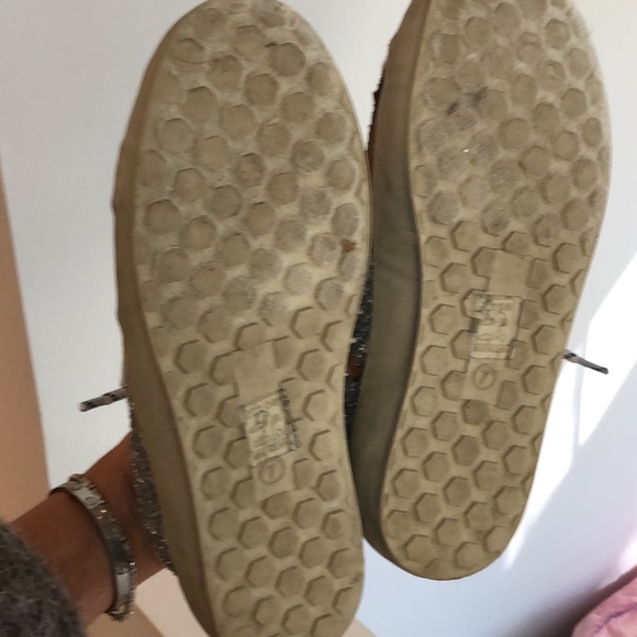 Shu Shop glitter and leather sneakers ❤️ - Picture 5 of 7